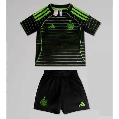 Stroje piłkarskie Celtic Koszulka Wyjazdowej dla dzieci 2025-26 Krótki Rękaw (+ szorty)